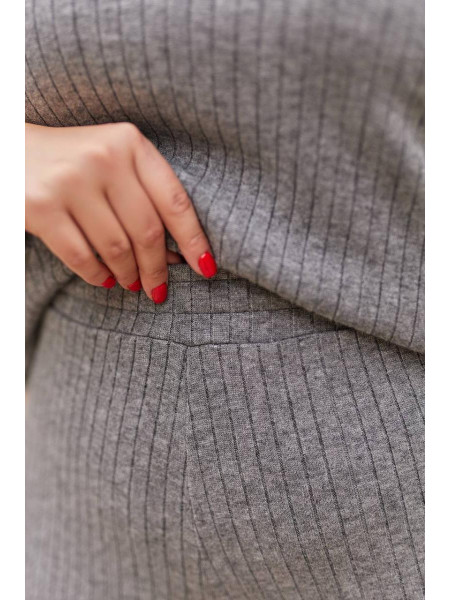 Брючний костюм широкий рубчик 