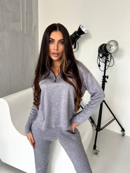 Костюм лосини кофта з двосторонньої ангори 