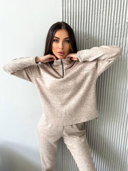 Костюм лосини кофта з двосторонньої ангори 