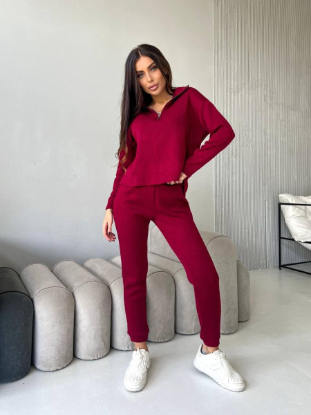 Костюм лосини кофта з двосторонньої ангори 