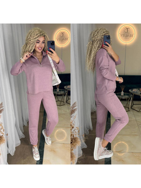 Костюм лосини кофта з двосторонньої ангори 