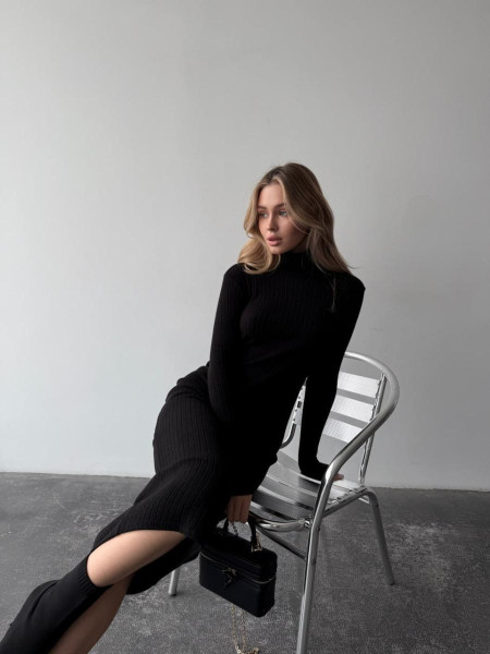 Плаття в`язка лонгслів 