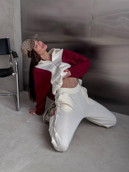 Спортивний костюм кольорові вставки 