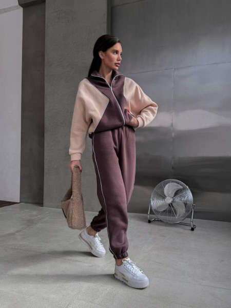 Спортивний костюм кольорові вставки 