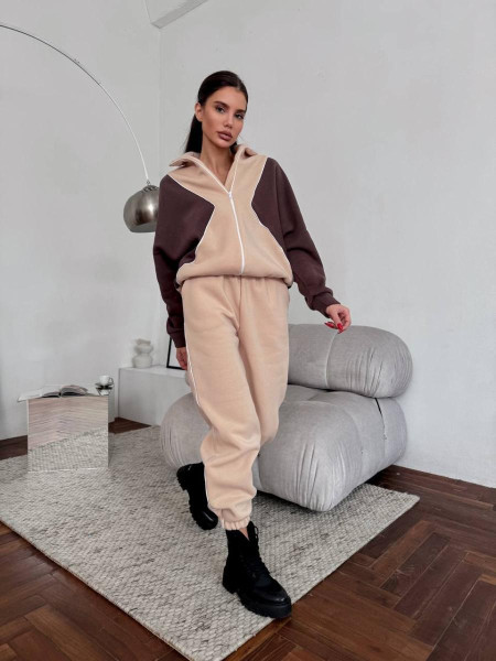 Спортивний костюм кольорові вставки 