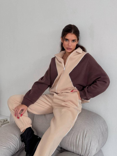 Спортивний костюм кольорові вставки 