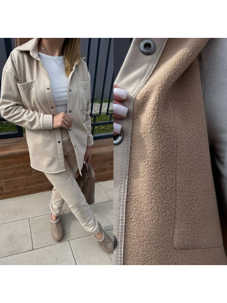 Замшевий костюм на флісі 