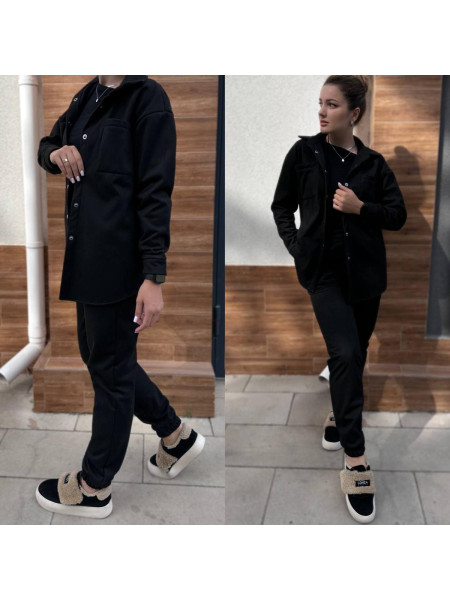 Замшевий костюм на флісі 