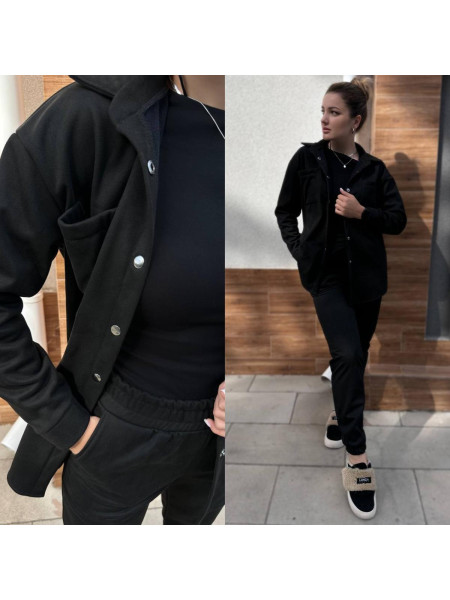 Замшевий костюм на флісі 