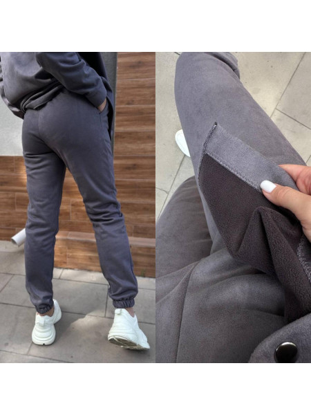 Замшевий костюм на флісі 