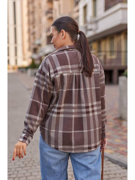 Сорочка бавовна вовна клітинка 