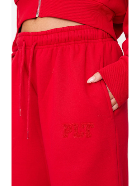 Широкі спортивні штани PRETTYLITTLETHING Red Borg Graphic
