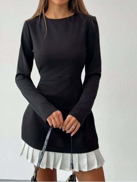 Сукня біла оборка 