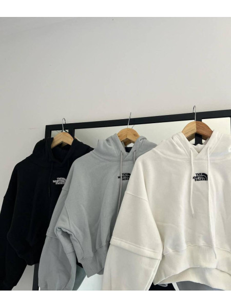 Худі на флісі з накатом 