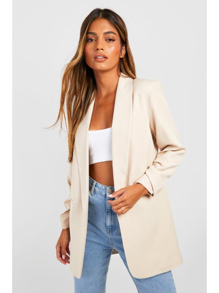 Блейзер із рюшами та рукавами