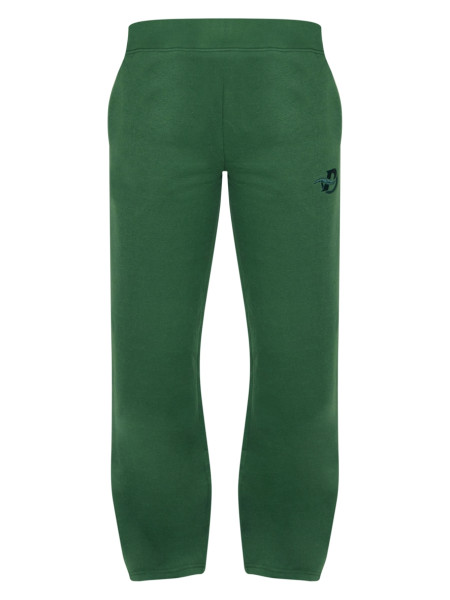 Широкі джоггери PRETTYLITTLETHING із вишитим лісово-зеленим логотипом