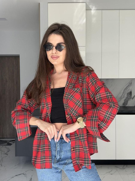 Сорочка клітинка фланель байка 