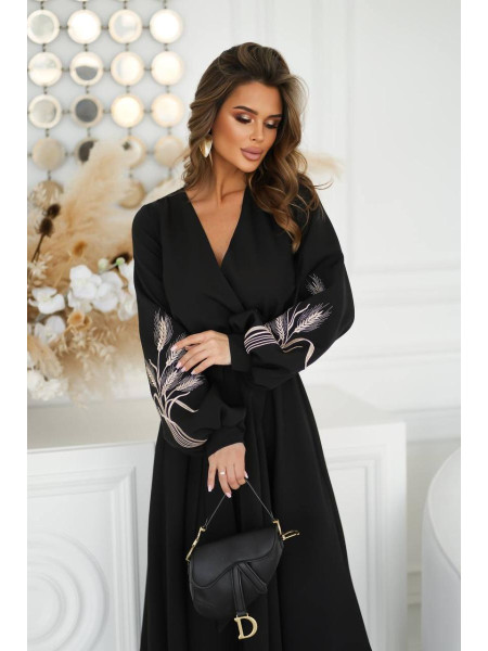 Сукня вишивка колоски 