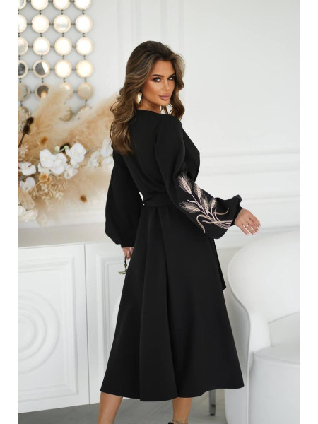 Сукня вишивка колоски 