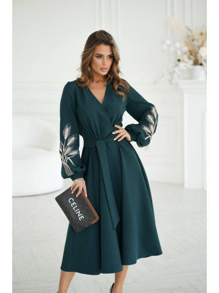 Сукня вишивка колоски 