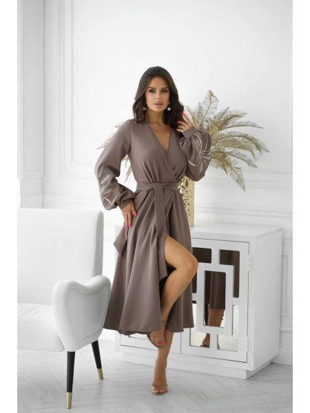 Сукня вишивка колоски 