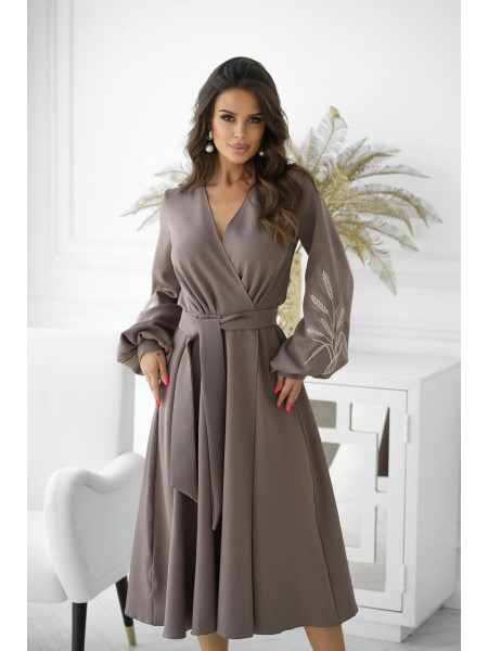 Сукня вишивка колоски 