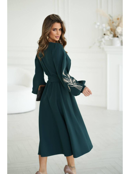 Сукня вишивка колоски 