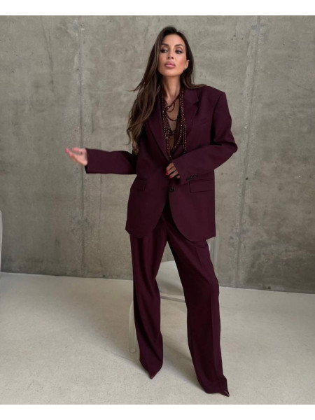 Класичний костюм піджак на підкладі 