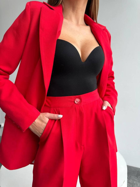 Класичний костюм піджак на підкладі 