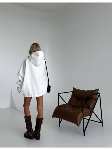 Базовий оверсайз худі на флісі 